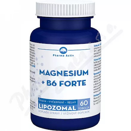 Magnez B6 forte lipozomalny tob.60