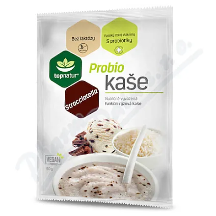 Topnatur Probio rýžová kaše stracciatella 60g