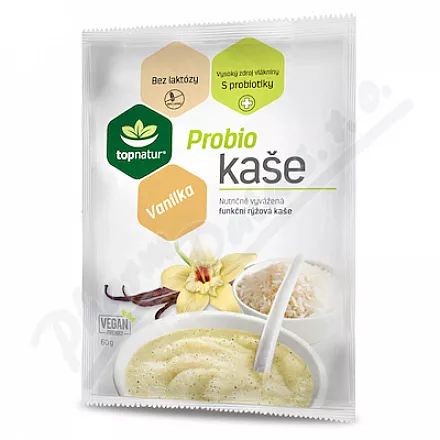 Topnatur Probio rýžová kaše vanilka 60g