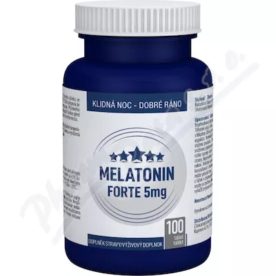 Melatonin Forte 5mg NEW tbl.100 Clinical