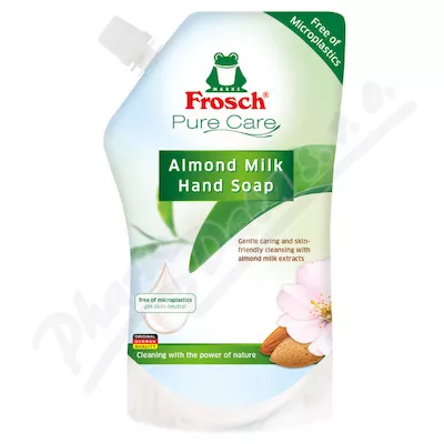 Frosch Tekuté mýdlo Mandl. mléko náplň EKO 500ml
