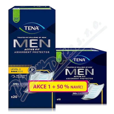 TENA Men Level 2 wkładki +50% extra 750883 30szt