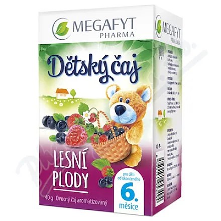 Megafyt Dětský čaj Lesní plody 20x2g