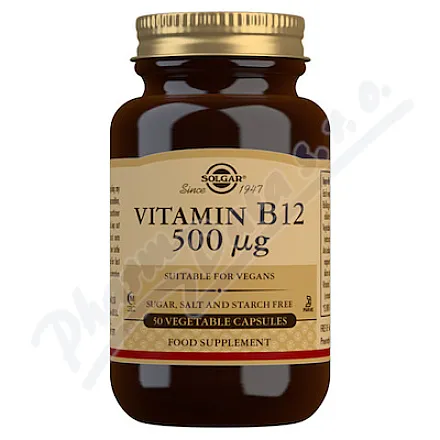 Solgar witamina B12 500 mcg cps.50