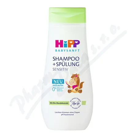 HiPP BabySANFT szampon z odżywką „Konik” 200 ml
