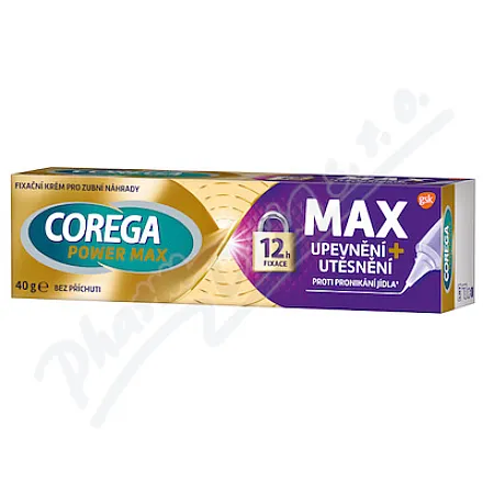 Corega Power Max Ujędrniający + Uszczelniający Krem Utrwalający 40g