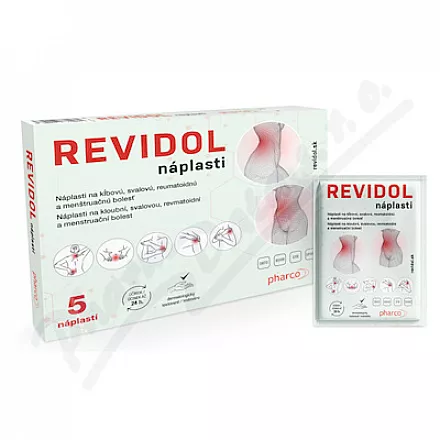 pharco REVIDOL náplasti 5ks