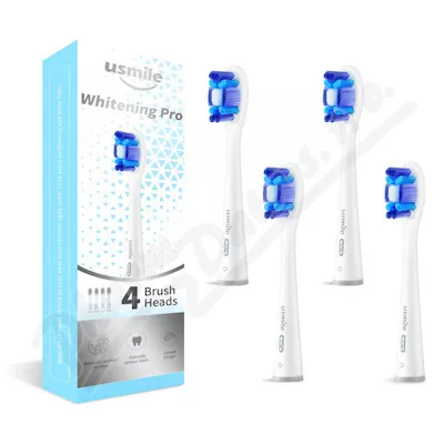 USMILE Whitening Pro Brush Head White 4ks