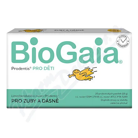 BioGaia Prodentis PRO DĚTI 20 pastilek