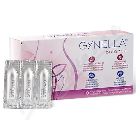 GYNELLA Balance vaginálních čípků 10ks