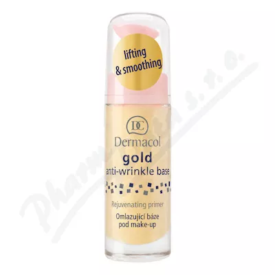 Dermacol Gold anti-wrinkle make-up base 20ml - make-upy,make-up,