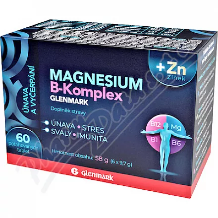 Magnez B complex Glenmark tbl.60