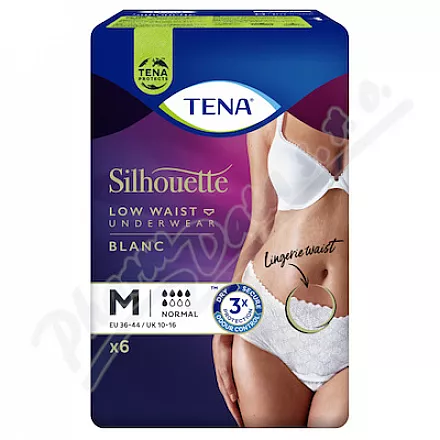 TENA Silhouette Normal Blanc M ink.panty.6pcs 795506
