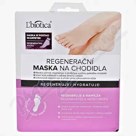 Lbiotica Regenerująca maska do stóp 1 para