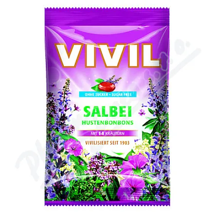 Vivil Szałwia + 14 rodzajów ziół 60g bez cukru