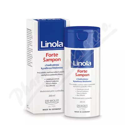 Linola Forte Šampon 200ml - vlasová péče,péče o vlasy,