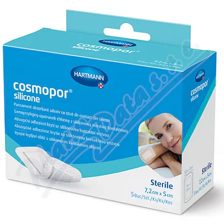 Hartmann Cosmopor Silicone 7.2x5cm 5ks