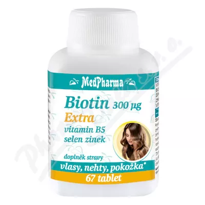MedPharma Biotin 300mcg Extra tbl.67