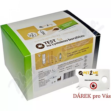 Pet2Me Test na Lymskou boreliózu 5ks