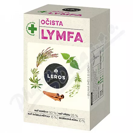 LEROS Očista lymfa čaj 20x1.5g