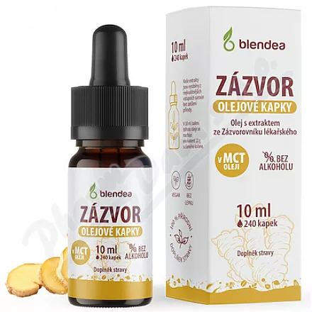 Blendea Zázvor olejové kapky 10ml