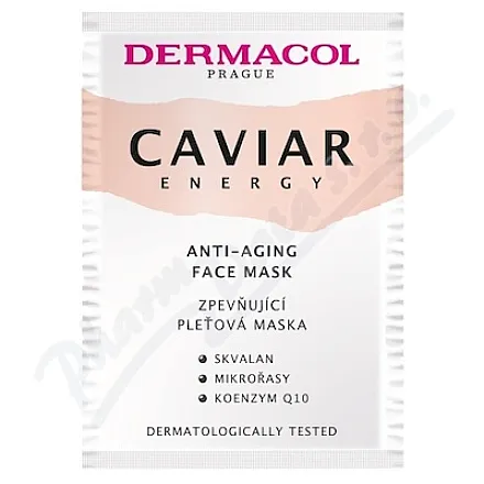 Dermacol Caviar Energy pleťová maska 2x8ml