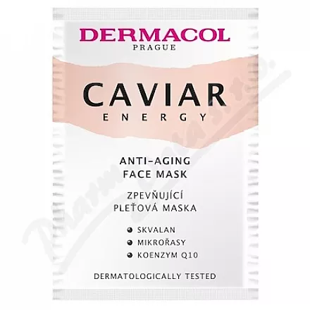 Dermacol Caviar Energy pleťová maska 2x8ml