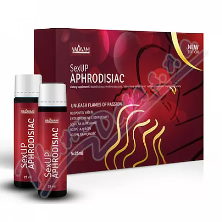 SexUP Aphrodisiac pro muže i ženy 5x25ml