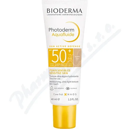 BIODERMA Photoderm Aquafluid světlý SPF50+ 40ml