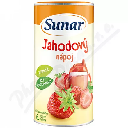 Sunar rozpustný nápoj jahodový 200g