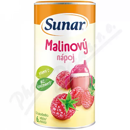 Sunar rozpustný nápoj malinový 200g