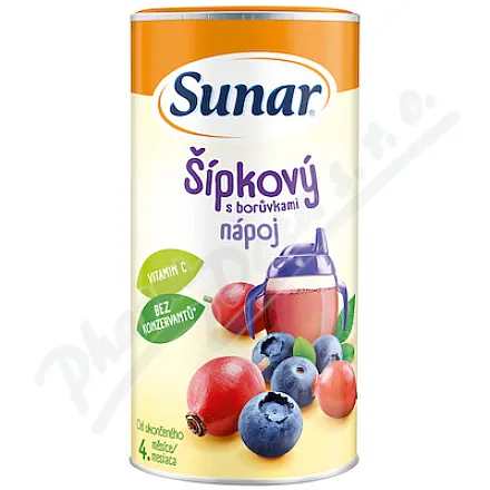 Sunar napój rozpuszczalny dzika róża z jagodami 200g