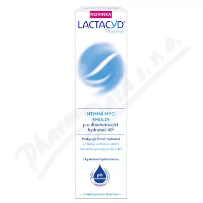 Lactacyd Pharma pro dlouhotr.hydrataci 40+ 250ml - intimní hygiena, ubrousky,intimní vlhčené ubrousky,ubrousky na intimní hygienu,