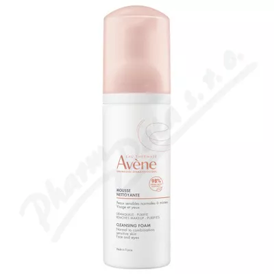 AVENE Čisticí pěna 150ml - odličování,odličování obličeje,čištění obličeje,čistění pleti,