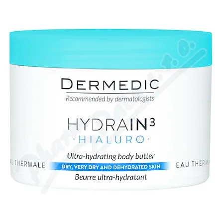 DERMEDIC Hydrain3 Hialuro tělové máslo 225ml