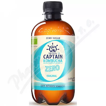 The Gutsy Captain Kombucha original BIO 400ml zero