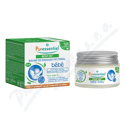 PURESSENTIEL Mas.balsam do dróg oddechowych dla dzieci 30 ml