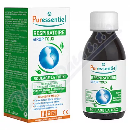 PURESSENTIEL Syrop na kaszel 125ml