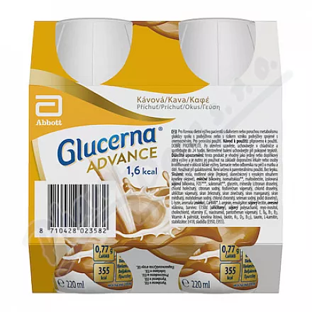 GLUCERNA ADVANCE 1,6 KCAL KÁVOVÁ PŘÍCHUŤ