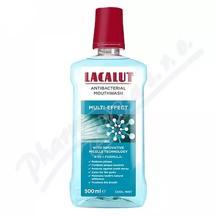 Lacalut Multi effect micelární ústní voda 500ml
