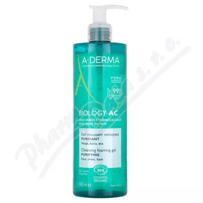 A-DERMA BIOLOGY AC Čisticí pěnivý gel 400ml