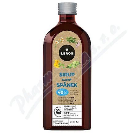 LEROS Calm Sleep Syrop 250ml
