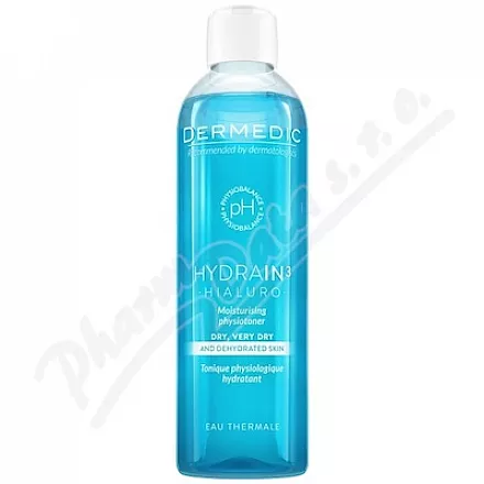 Dermedic Hydrain3 hydr.tonik.velmi such.pleť 200ml - odličování,odličování obličeje,čištění obličeje,čistění pleti,