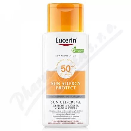EUCERIN SUN kremowy żel przeciwsłoneczny SPF50 150ml