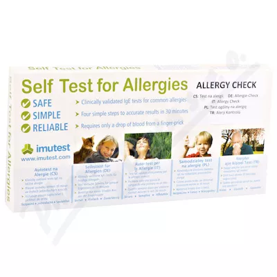 Imutest Autotest na alergie Test na alergii