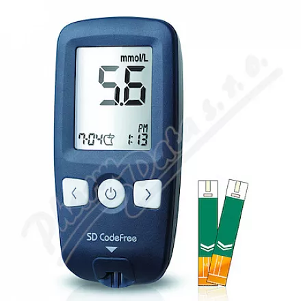 Glukometr SD Codefree kompletní set