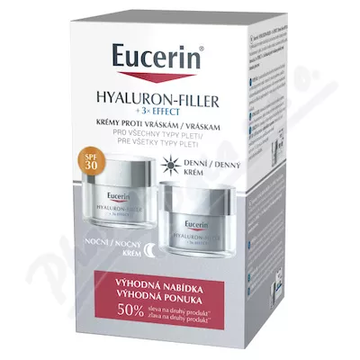 EUCERIN HYALURON-FILLER+3xEF.den+noc.kr.2x50ml2023