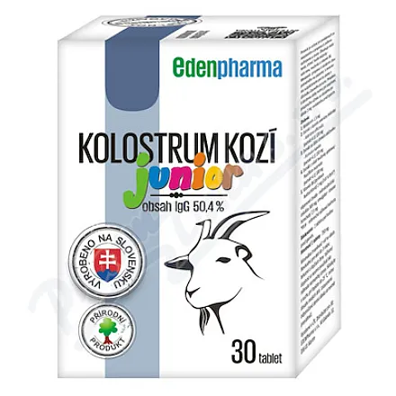 Edenpharma Colostrum kozie Junior tbl.30