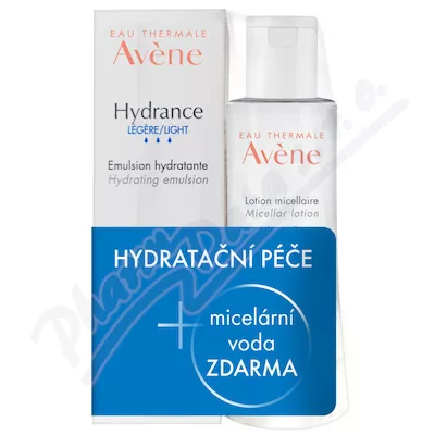 AVENE Hydrance Lehký krém SPF20 40ml+Mic.voda100ml