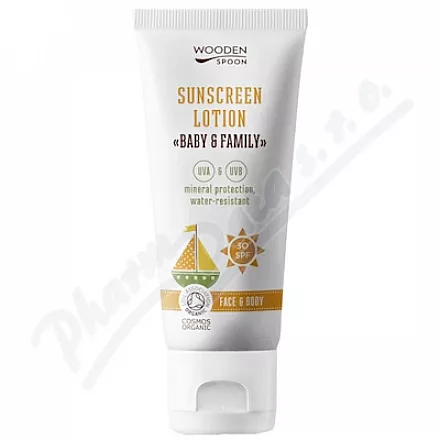 WoodenSpoon Opalovací tělové mléko SPF30 100ml